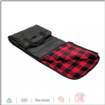 Lumberjack design waterproof blanket